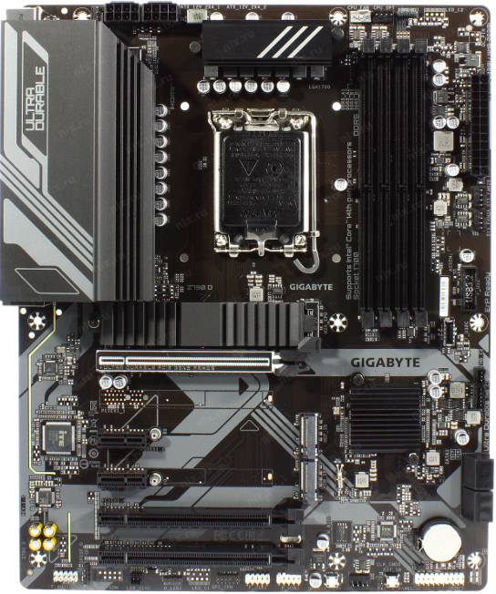 Материнская плата Gigabyte Z790 D Retail (Intel Z790, S-1700, ATX, 4xDDR5-7600*,  4xSATA600, 3xM.2, 3xPCIEx16, 2xPCIEx1, HDMI/DP)