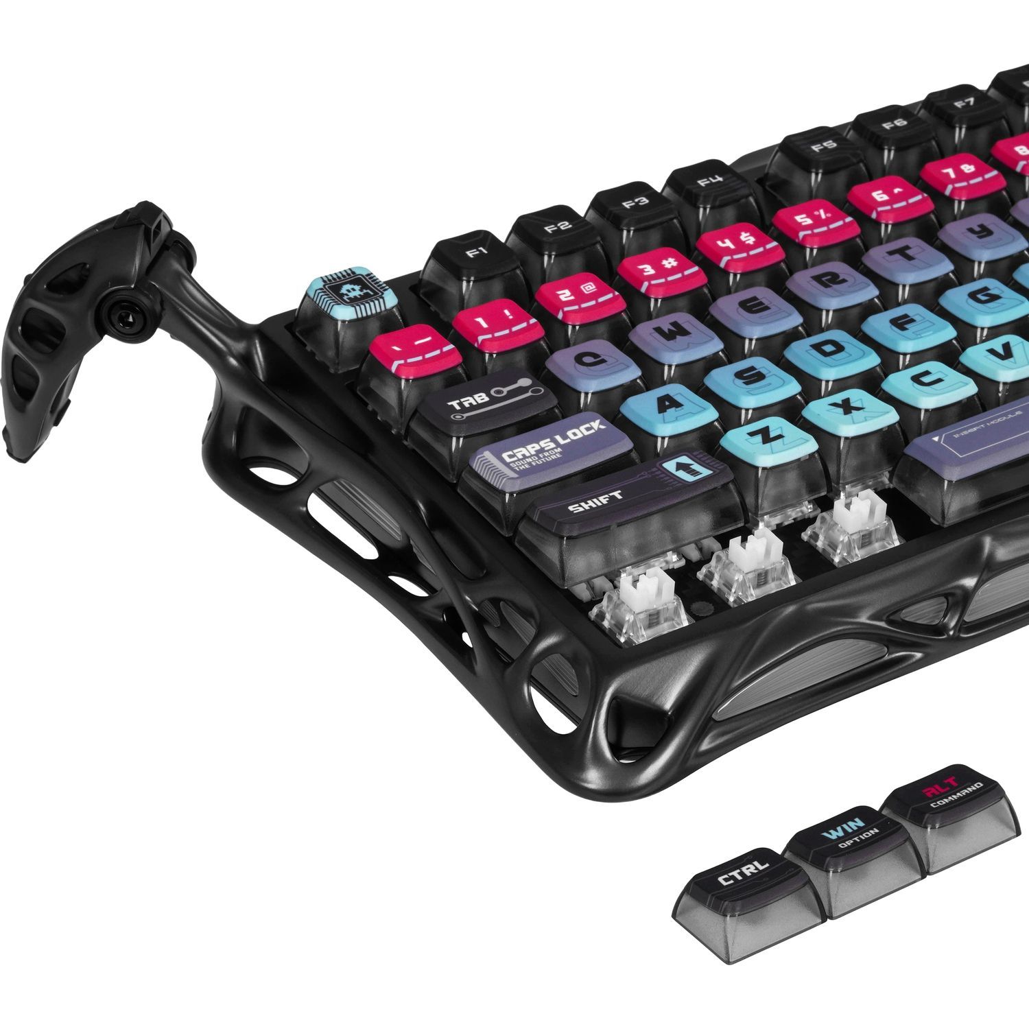 Игровая клавиатура Gravastar Mercury V75 Pro Cyberpunk (6972448924795)
