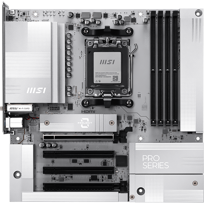 Материнская плата MSI PRO B850M-A WIFI PZ