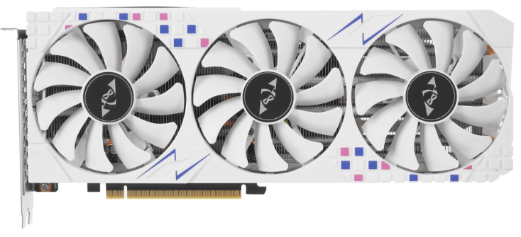 Видеокарта Sinotex GeForce RTX 3070 Ti Ninja Retail (8GB GDDR6X 256-bit, 1575-1770MHz / 19Gbps, 3-fan, HDMI/3xDP) NF307TI86F