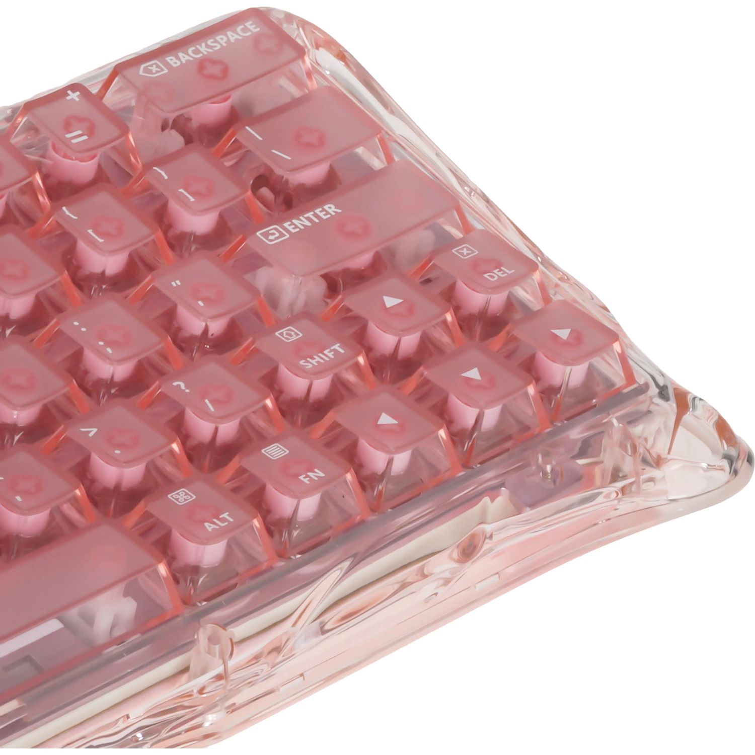 Игровая клавиатура Gravastar Mercury V60 Crystal Rose (6972448924481)