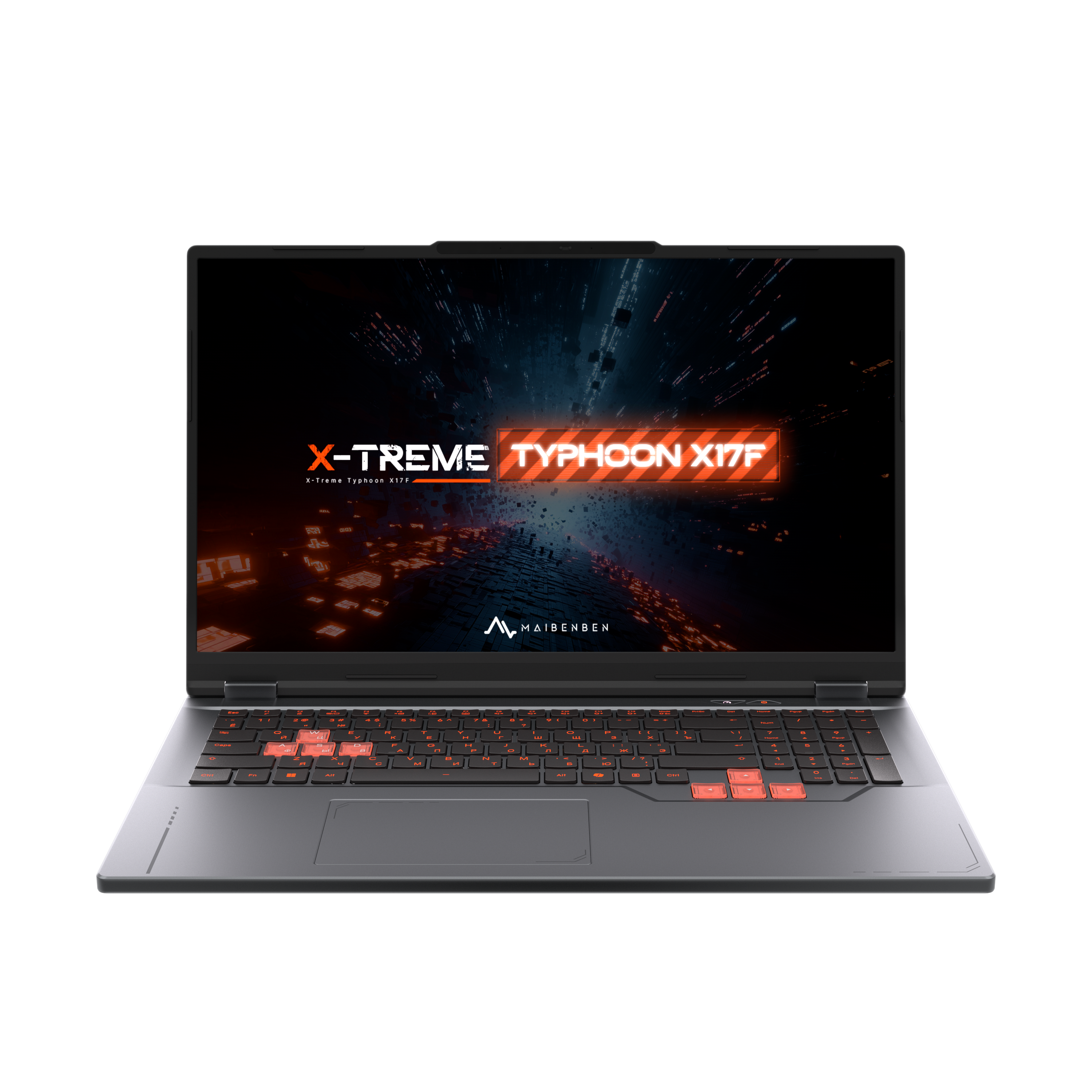 Ноутбук Maibenben Typhoon X17F-R98956 (X17F-R989560G34LG4E10)